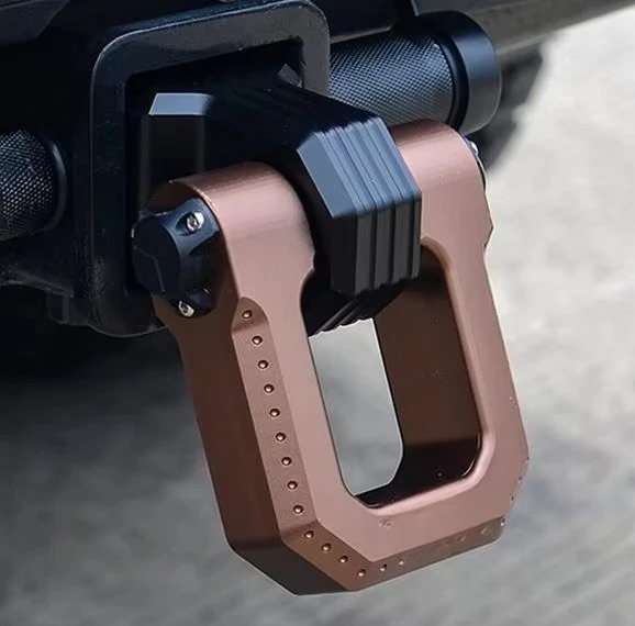 Hot-selling Reliable New Brown Aluminum Trailer Hitch Hook for Ford Ranger T9 Off-Road Towing Solutions