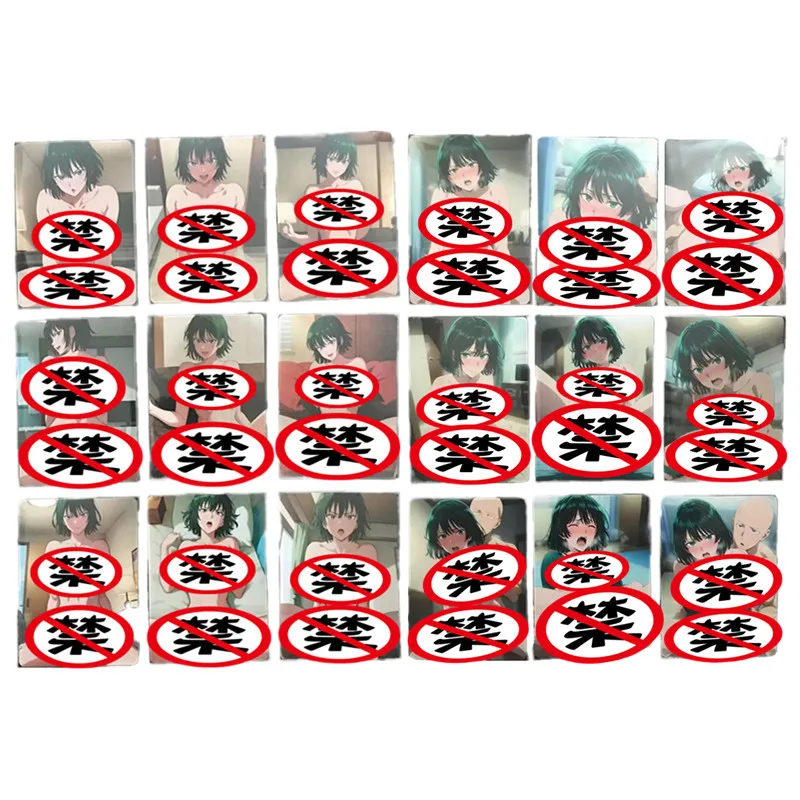 18 stks/set Sexy Naakt Meisjes Anime Kaart Een Punch Man Saitama Godin Hel Blazen Sneeuw Game Collection Card Cosplay speelgoed Gift Comic