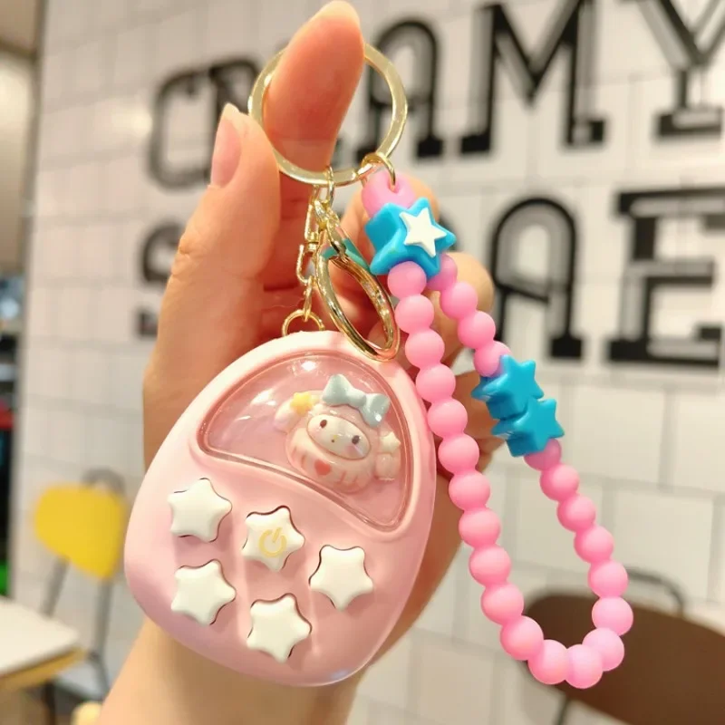 Cartoon Star Memory Master Game Machine Handheld Game Machine Bag Pendant Claw Machine Small Gift Keychain Christmas Gift