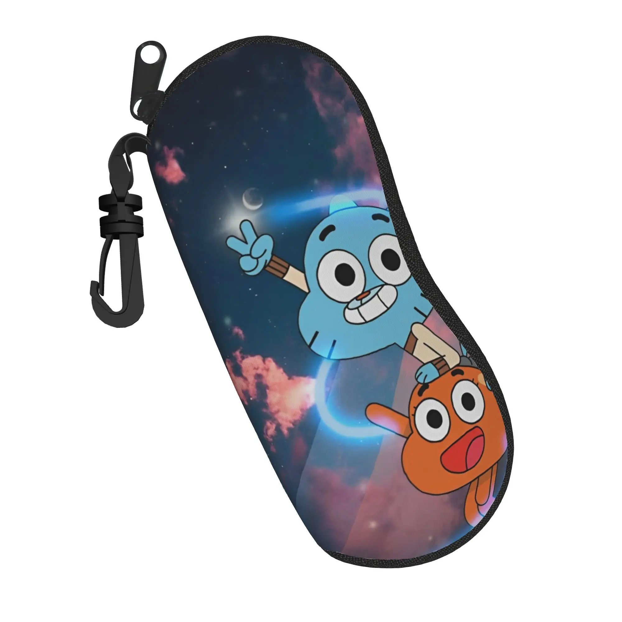 Gumballs cartoon comedy Glasses Case Unisex Anti-Fall Accessories  Eyewear Protector Gift Eye Contacts Case