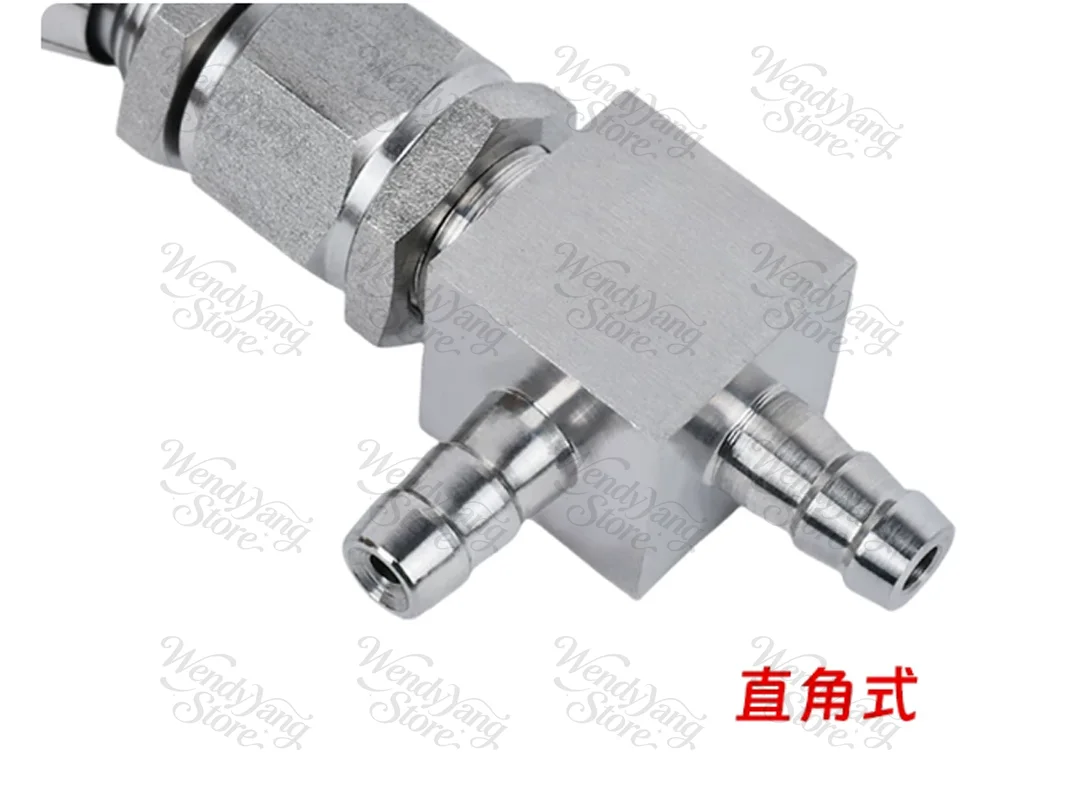 304ステンレス製ニードルバルブ-マイクロフローレギュレーター-4-6-8-10-12-14mm-パゴダホースバーブ-水・ガス用
