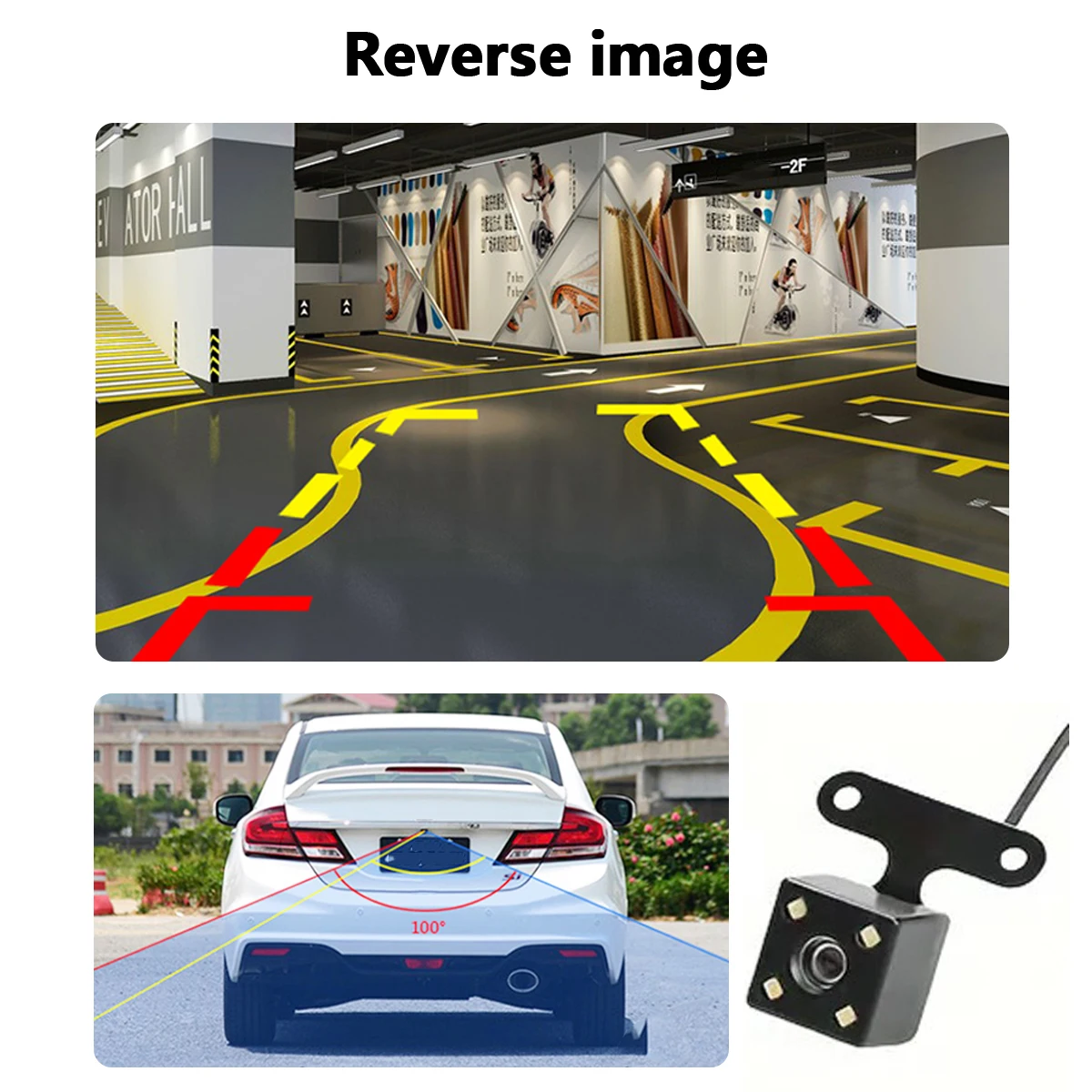1080P Dashcam für Auto mit 2/3 Linsenoptionen, Vorder- und Rückfahrkamera sowie Innenraumüberwachung und Fahrrekorder – Detail 10