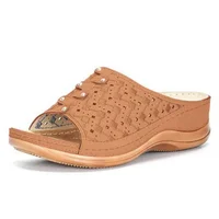 Women Sandals Summer Shoes Woman Wedge Heels Sandals Plus Size Flip Flops Drop Shipping Wedges Shoes Sandalias Mujer - Image 3