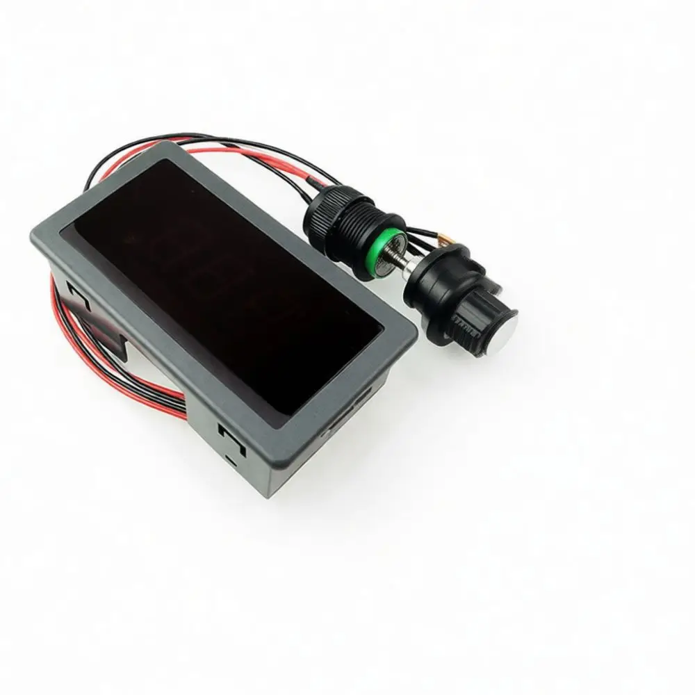 Digital PWM DC Motor Governor 6V 12V 24V Adjustable Speed Controller Module With Display Screen For Industrial Equipment Gear