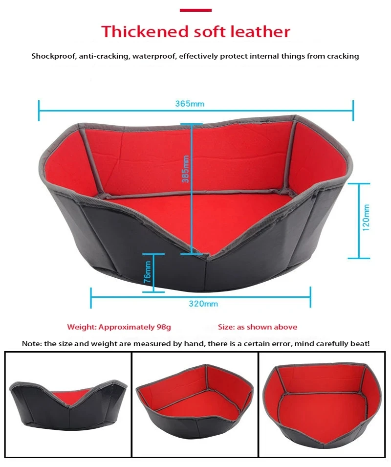 Motorcycle Trunk Electric Car Trunk Enlarged Capacity Safety Thickened Battery Pedal Storage Kit Universal Luggage Trunk High ha