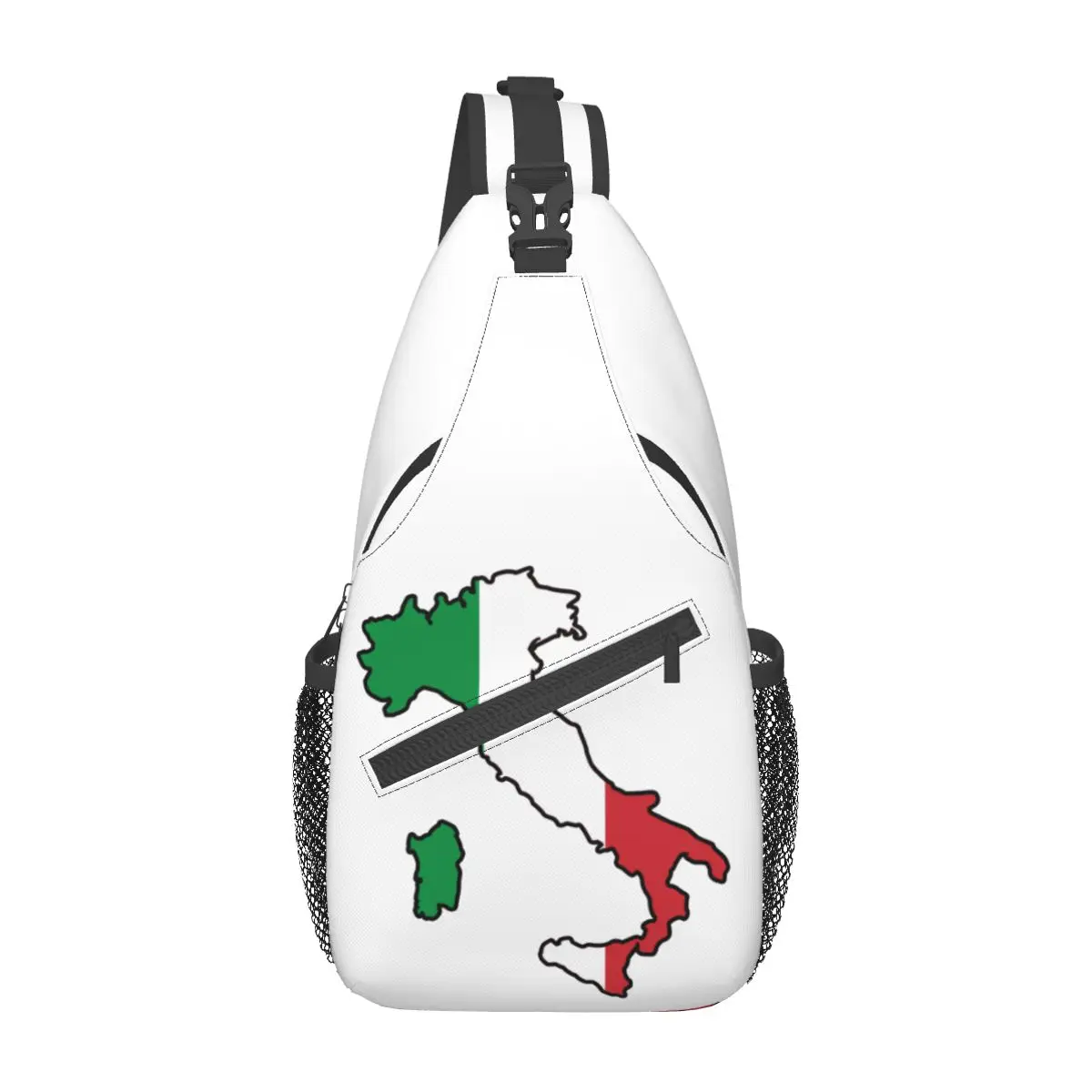 Italie Feel Crossbody Sling Bags, Small Chest Bag, Initiated Backpack, Daypack for Randonnée, Outdoor Sports Bookbag