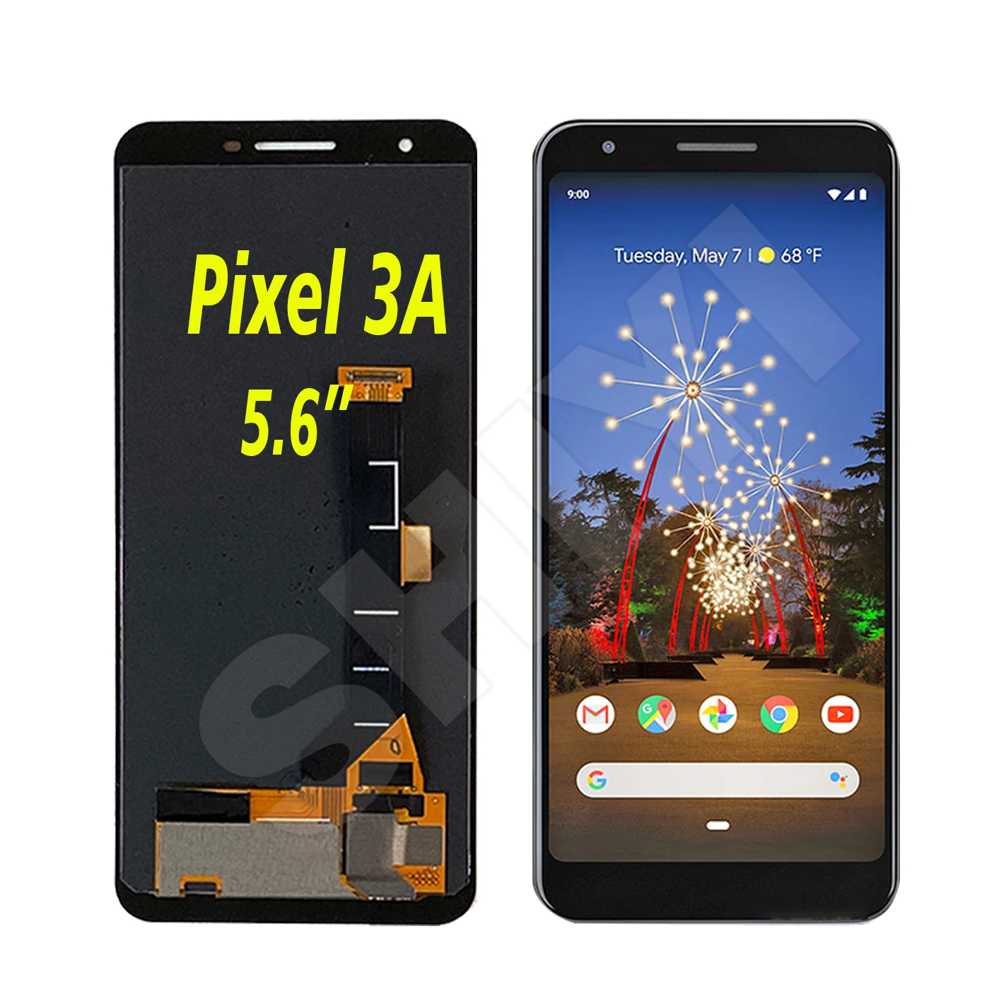 Supor Amoled LCD per Google Pixel 3AXL 3A XL G020C Display LCD per Google Pixel 3a LCD G020A schermo Touch Digitizer testato