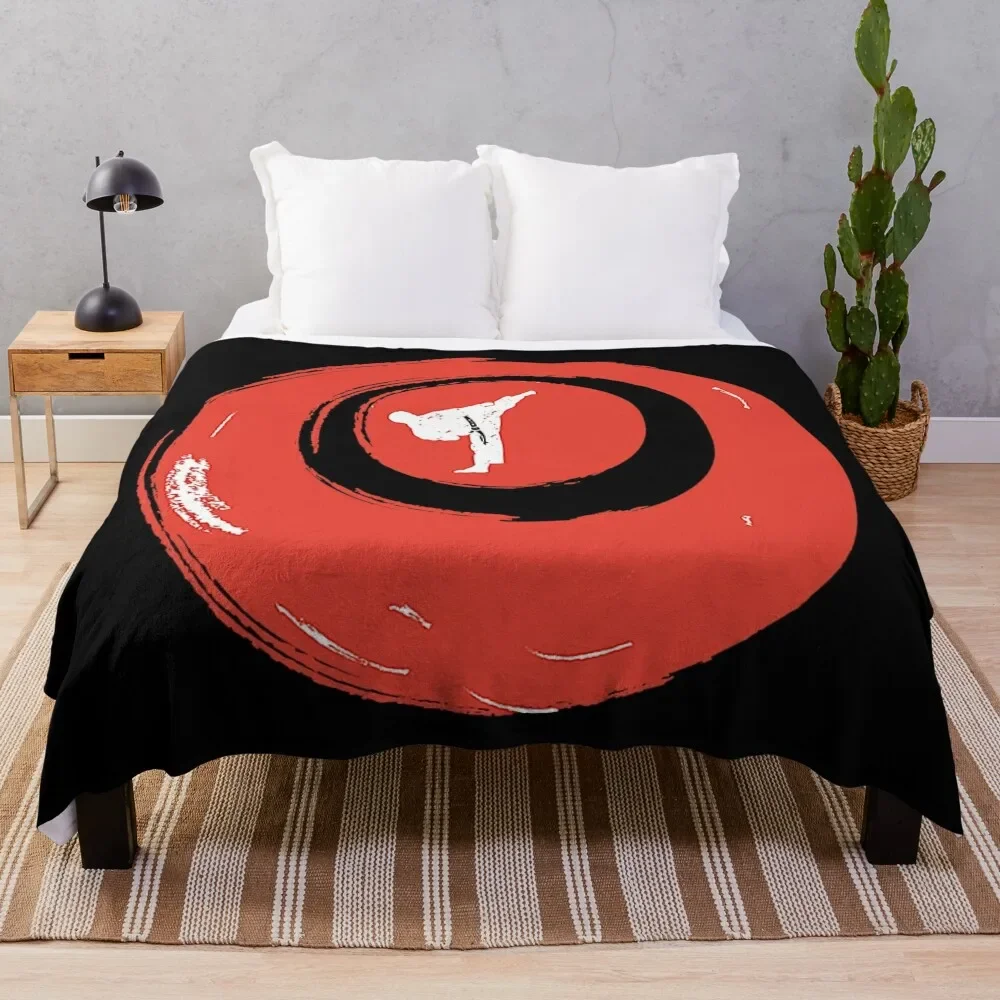 

Okinawa Karate japan shirt Throw Blanket Camping Weighted Soft Plush Plaid Plush Blankets