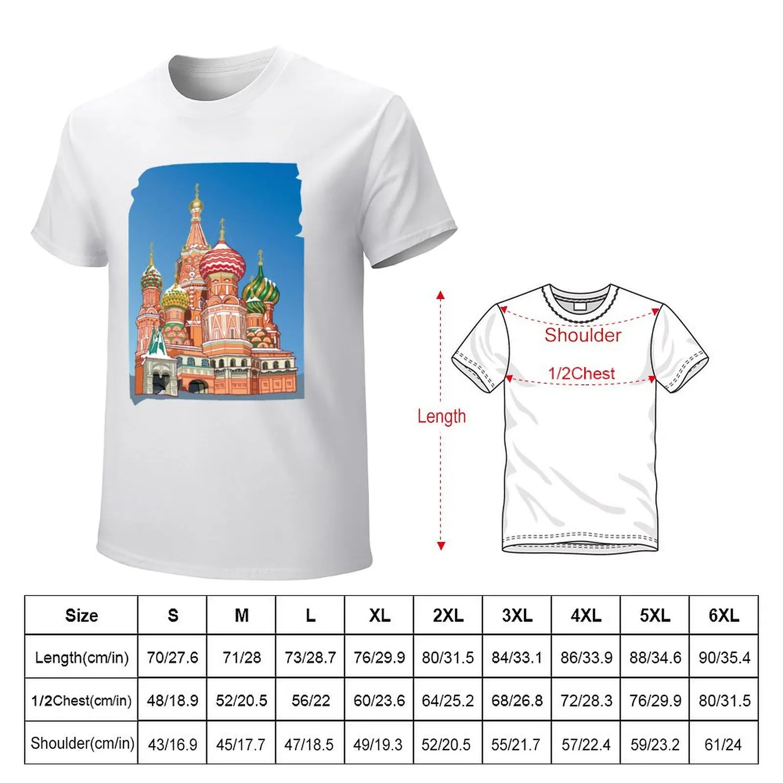 Christian Orthodox Temple T-Shirt customs cute tops mens graphic t-shirts hip hop