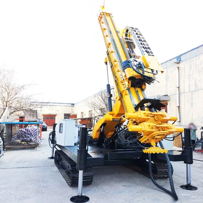 Rotary Blasted Drilling Rig Mining Anchor Drilling Machine Protable Crawler Mounted Hydraulic Jet Grouting Drill Rig Machine