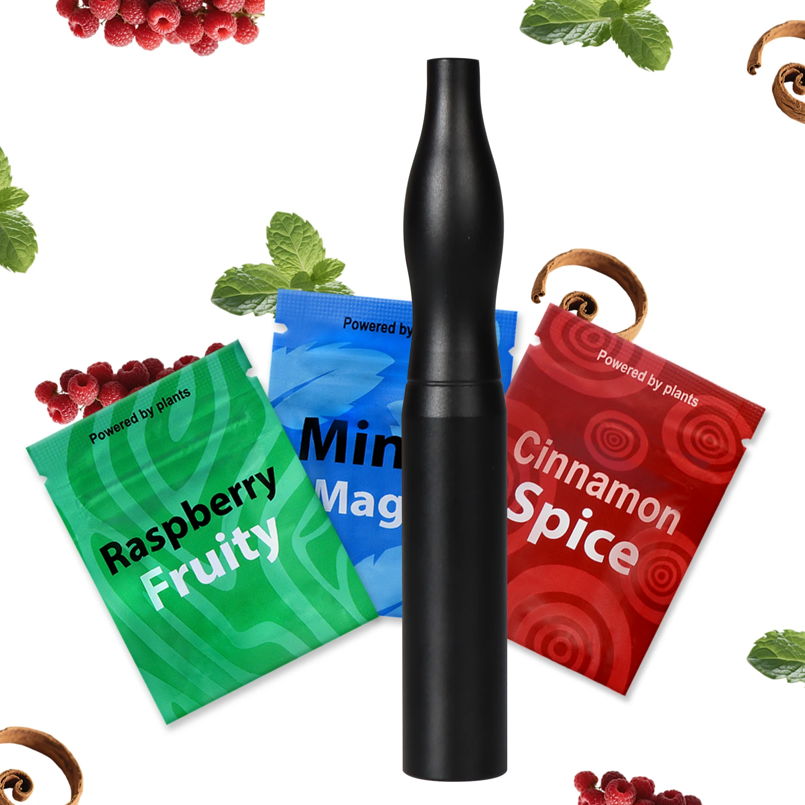 Healthy Smoking Alternative Metal Air Inhaler with Flavored Aromatherapy Cores Curb Cravings & Freshen Breath Nicotine-Free Gift