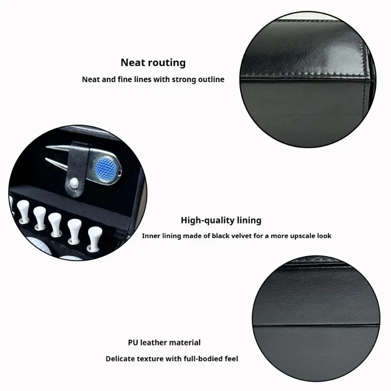 مجموعة كرات الجولف، مجموعة أظافر خشبية بمشبك شوكة مع صندوق من البولي يوريثان، إكسسوارات الجولف الرياضية واللياقة البدنية ومستلزمات الجولف #3