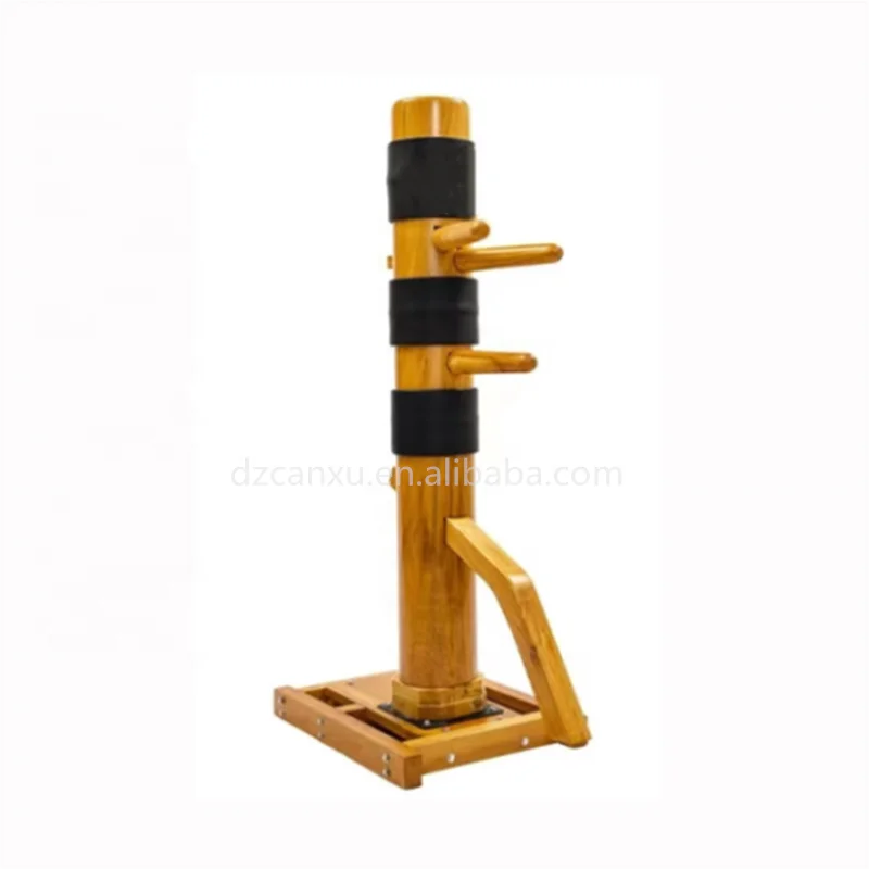 High Quality kung fu wing chun Wooden Dummy Martial Arts Training Equipment wood stake