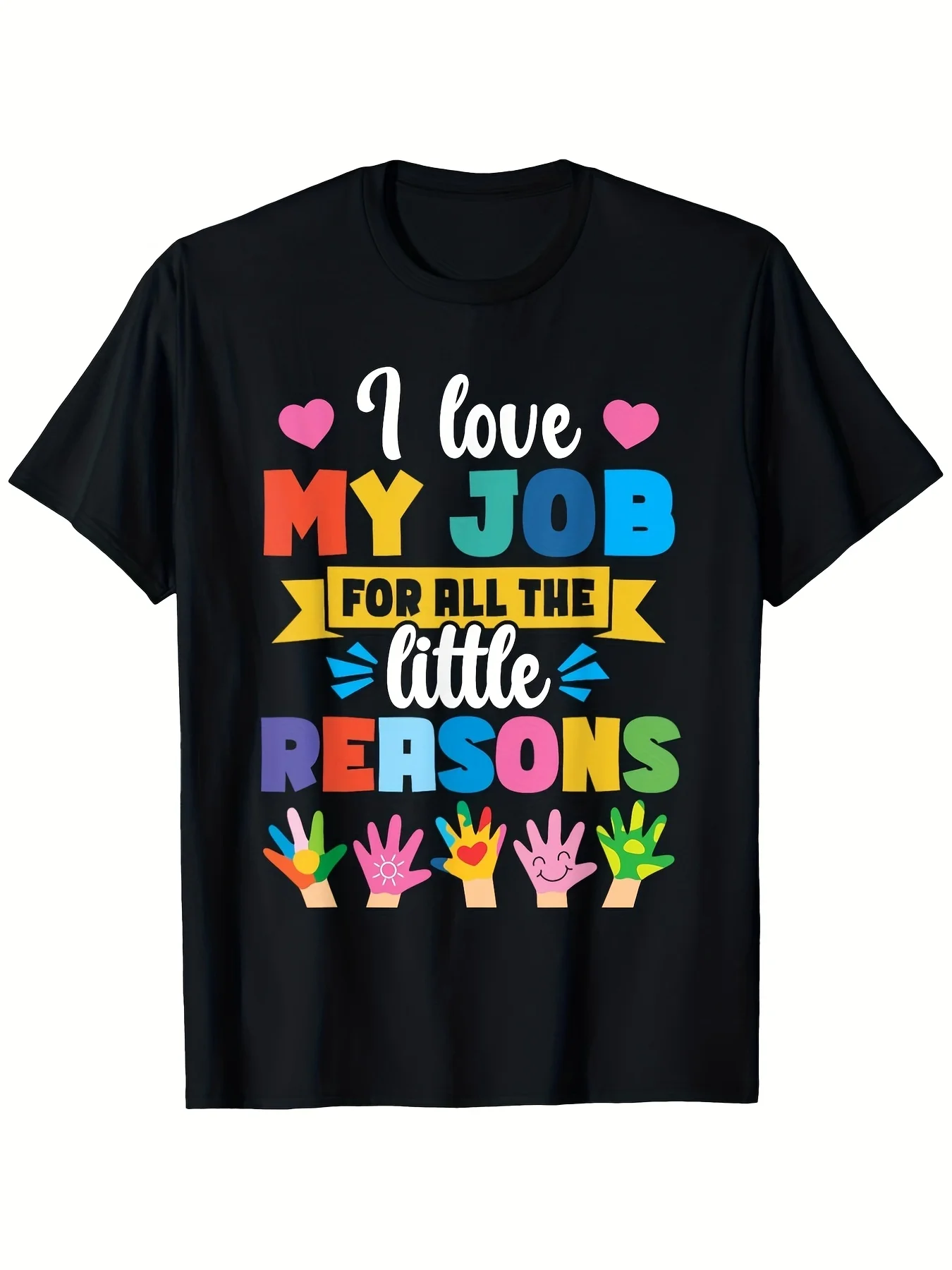 Daycare Teacher, Nursery Worker, Parenting Worker T-Shirt, Cyberpunk Style, Unisex Ideal Humor Gift T-Shirt, Summer Casual Wear, Soft T-Shirt, Machine Washable