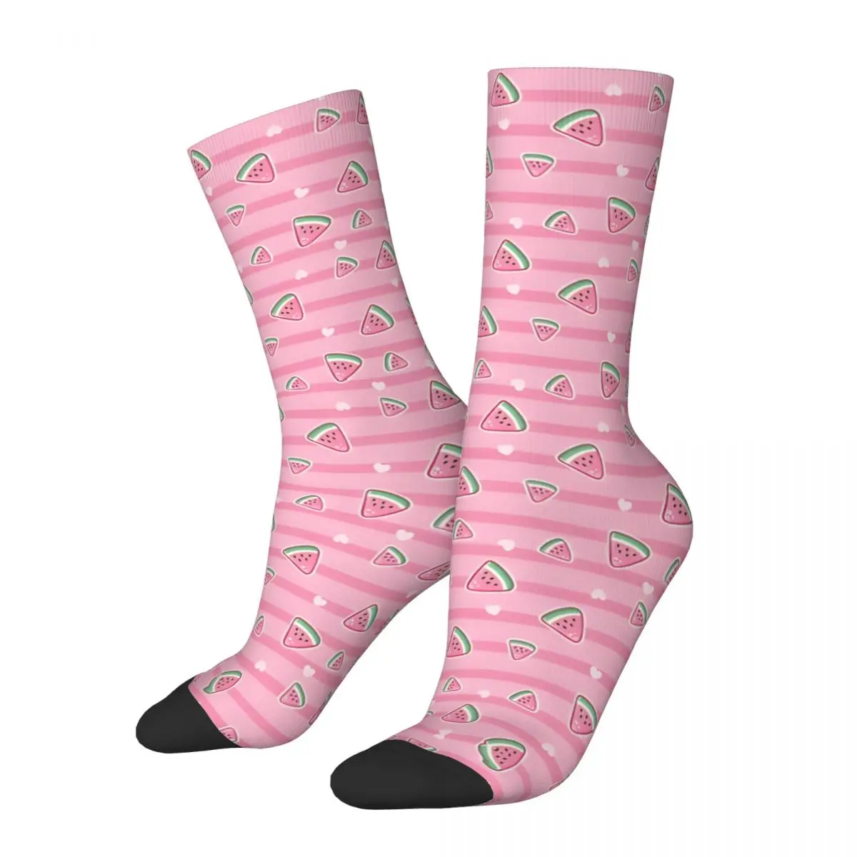 Juicy Watermelon Socks Shopping 3D Print Boy Girls Mid-calf Sock