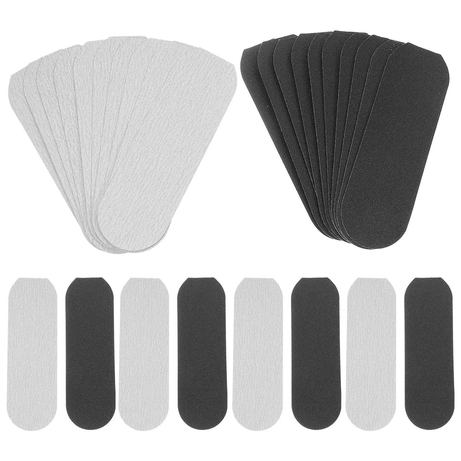 20Pcs Foot Care File Refills Sand Paper Replacement Pads Portable Dead Skin Remover Supplies for Men Women Elderly