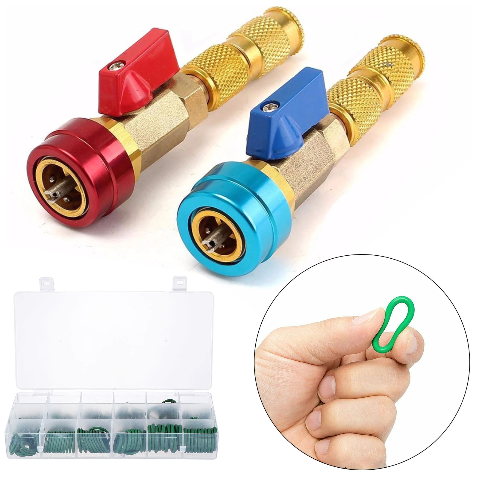 

265 pcs Gasket Assortment Kit Rubber Sealing Gaskets For Automotive Air Conditioner Repair Accessories Auto Sealing Ring Kit