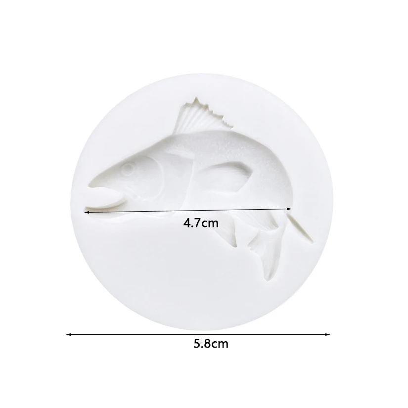 Sea Fish Marlin Silicone Sugarcraft Mold Chocolate Cupcake Baking Mould Fondant Cake Decorating Tools