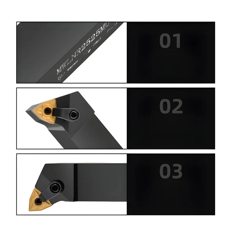 TUOZ MWLNR MWLNL 95 degrees External Turning Tool 1616H08 2020K08 2525M08 3232P08 Cnc Holder Lathe Cutter Shank WNMG0804 Inserts