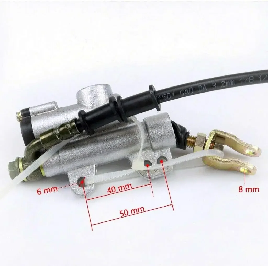 740 mm achterasasset voor Go Kart Quad Trike Drift Bikes, met remconstructie + paar kussenblokken + T8F-ketting