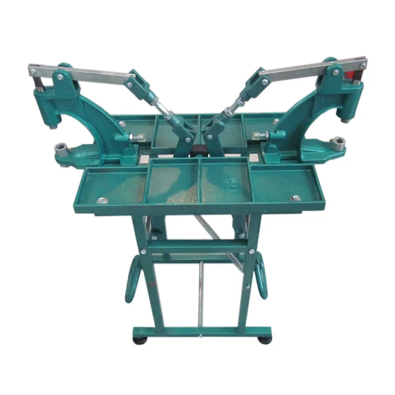 Punch Button Press Machines Multi-function DIY Hand-press Tool Buckle Machine Double Foot Machine Corn Buckle Four-button Rivet