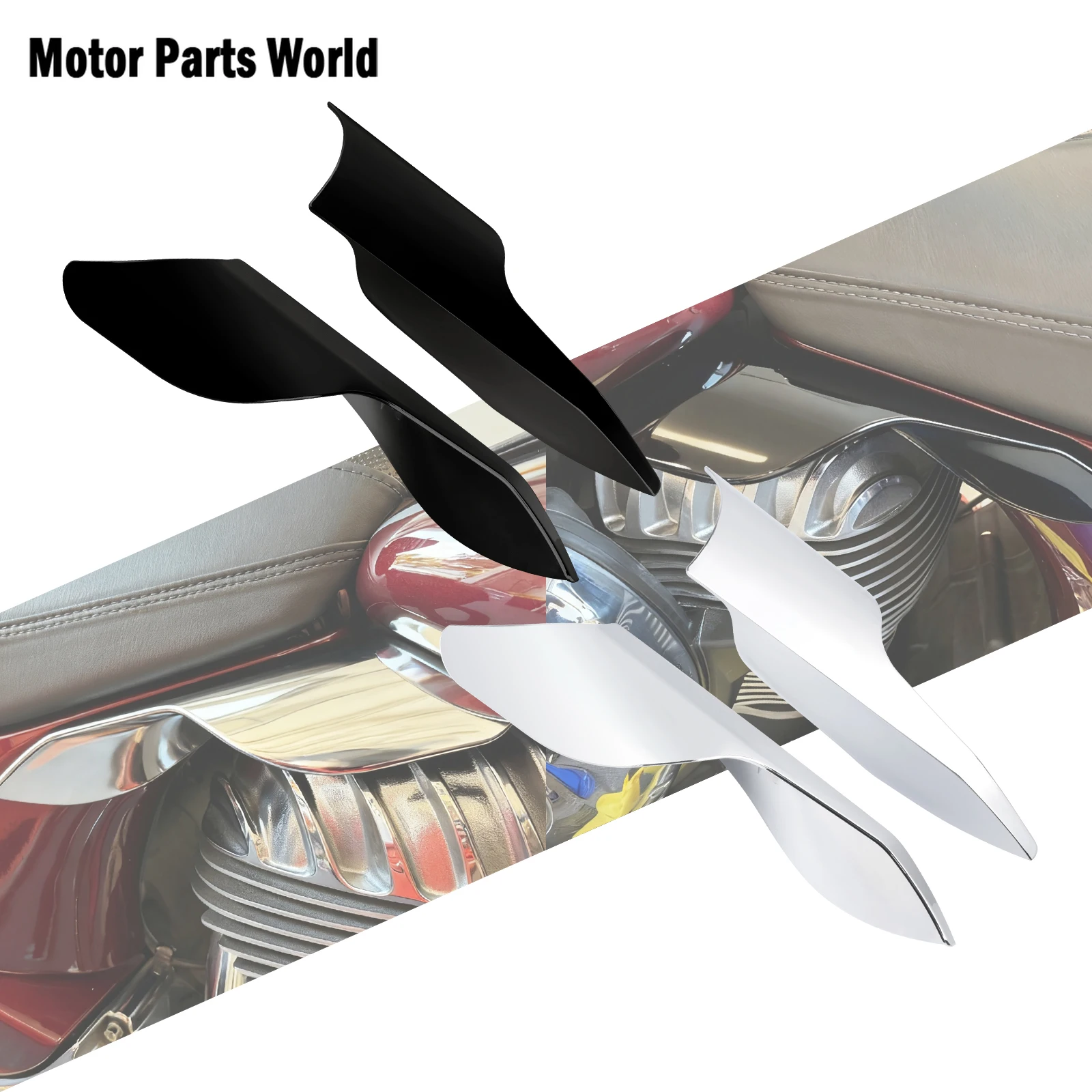 

Motorcycle Mid-Frame Heat Shield Air Deflector Trim Cover For Indian 2014-2024 Chief Chieftain Roadmaster Springfield Vintage