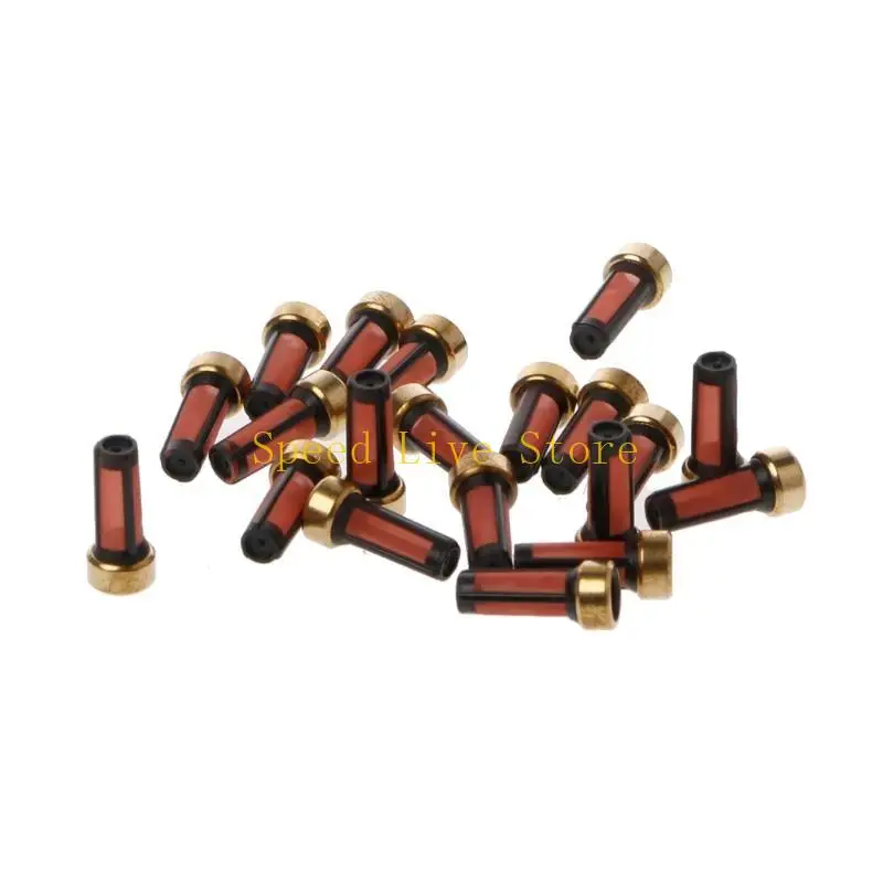 

547c 20pcs транспортное средство для инжектора инжектора Enjien Micro Bosket Filter 13,8*6x3mm