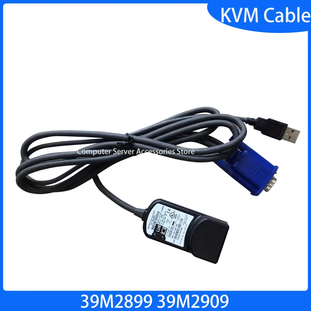 Original NEW USB 250mm KVM Switch Conversion Cable Adapter Module SIM POD 39M2899 39M2909 USB KVM Cable Cat5