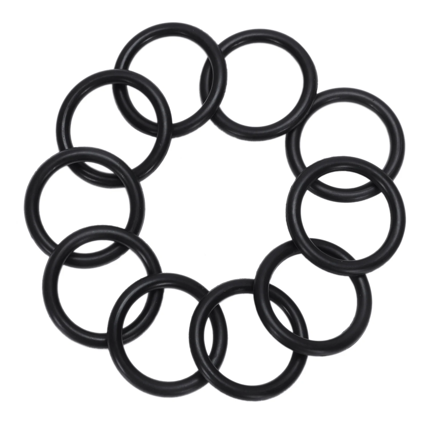 10 Pieces 32mm OD 25mm Inner od. Black Nitrile Rubber O Ring Oil Seal Ring