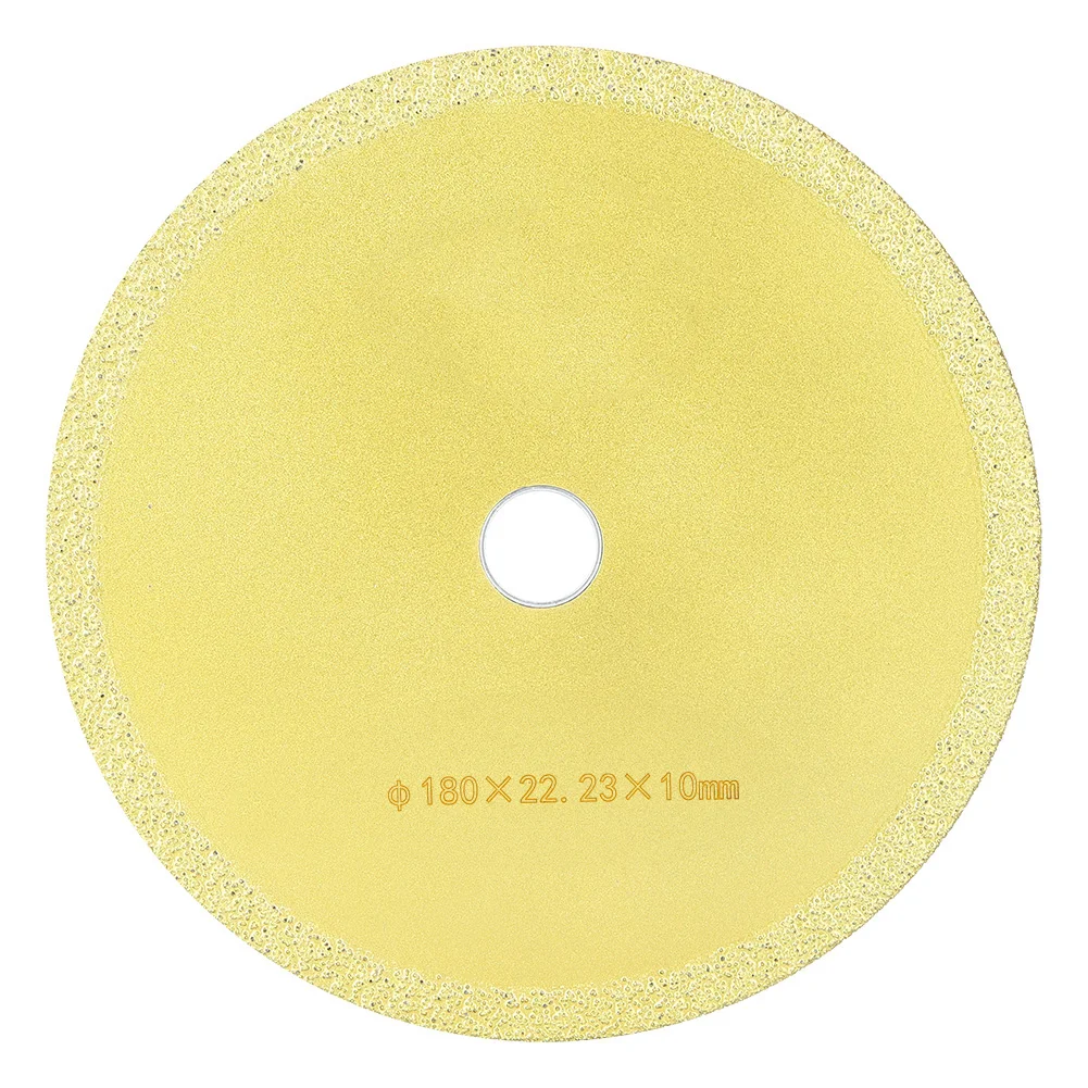 

Шлифовальный диск Пильное полотно Чугун Стекловолокно Режущий шлифовальный диск для мрамора 180 x 22,3 x 10 мм Пильное полотно Di