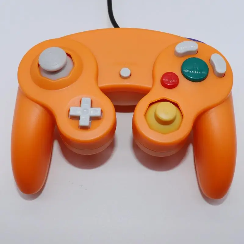 1-delig voor NGC-gameconsole DIY-accessoires Gamecontroller voor GameCube NGC Bedrade gamepad-joystick met enkele knop