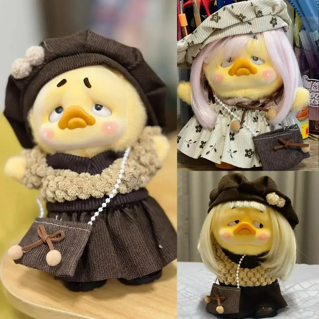 for Upset duck doll outfit clothes /20 cm Cotton Doll for baby three V3 Clothing Set Clothing Toy Accessories fashion Clothing