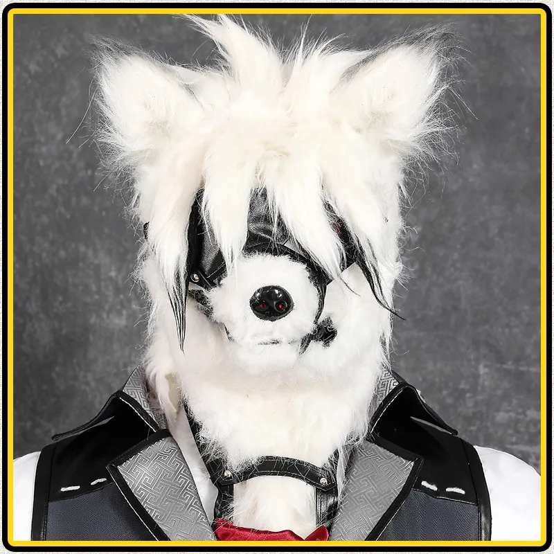 Game Zenless Zone Zero Cosplay Costume Von Lycaon Furry Kigurumi Cos Outfits Fursuit Headgear Halloween Carnival Party For Men