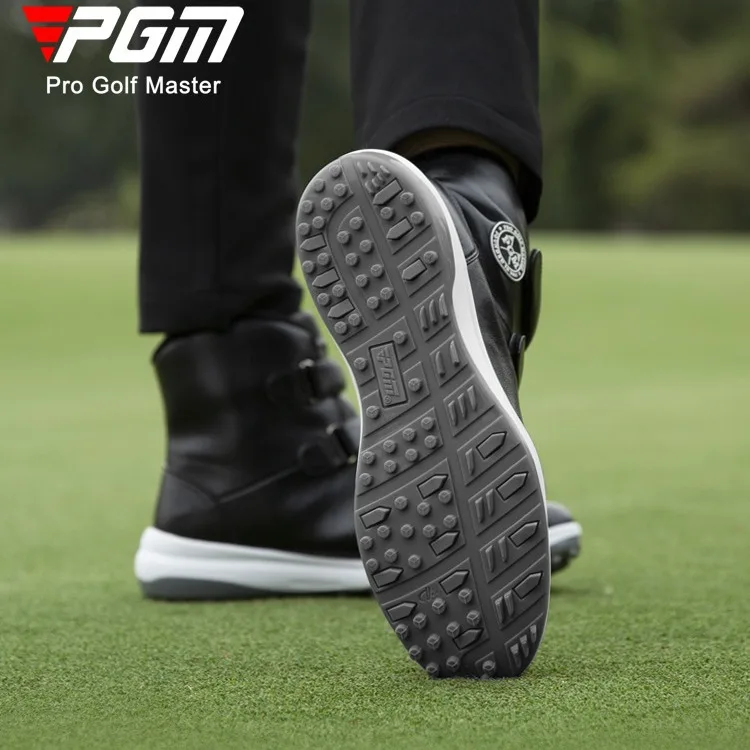 PGM Golf Shoes Women's Anti-slip Sports Shoes Autumn and Winter Plus Velvet Lining Golf Boots Breathable Waterproof Boots XZ196