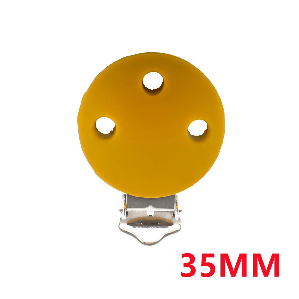 Kovict 10-100 st 35/30mm Ronde Vorm Siliconen Clips DIY Tas Hoed Keten Sleutelhanger Houder Klemmen Sieraden handgemaakte Accessoires