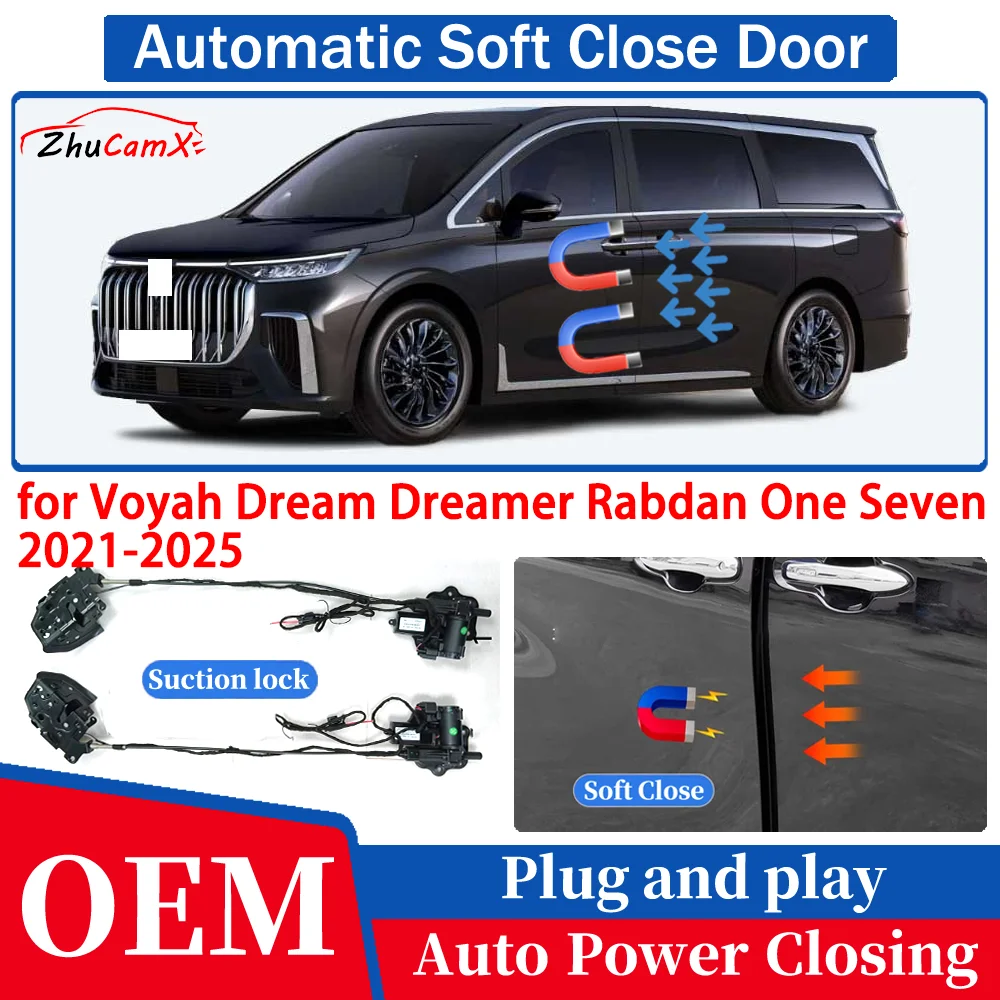 

for Voyah Dream Dreamer Rabdan One Seven 2021-2025 Car OEM Automatic Soft Close Door Electric Suction Auto Power Closing System