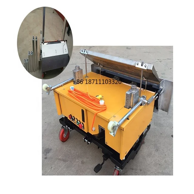 high automatic lifting cement mortar plastering machine wall concrete plastering machine mortar wall plastering machine