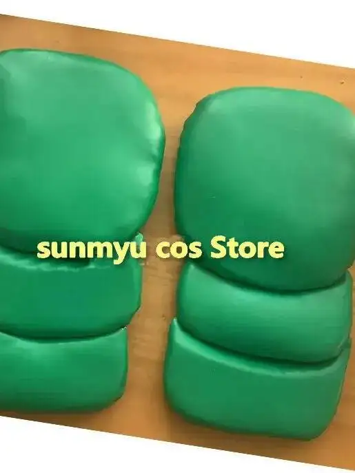 هانسوم بوي الرجال تأثيري الأخضر الصدر العضلات تأثيري الرجال هالوين تأثيري الصدر درع فو الجلود المواد #3