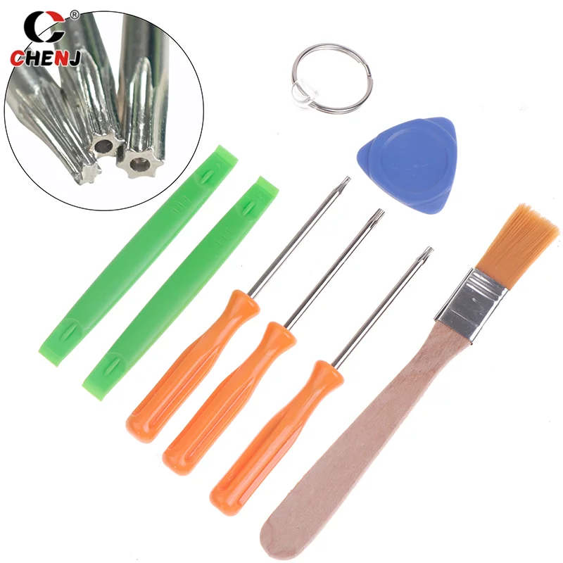 1 Set Torx T6 T8 T10 Security Screwdriver For Xbox One 360 Series PS3 PS4 PS5 Repairing Opening Tool Screw Driver