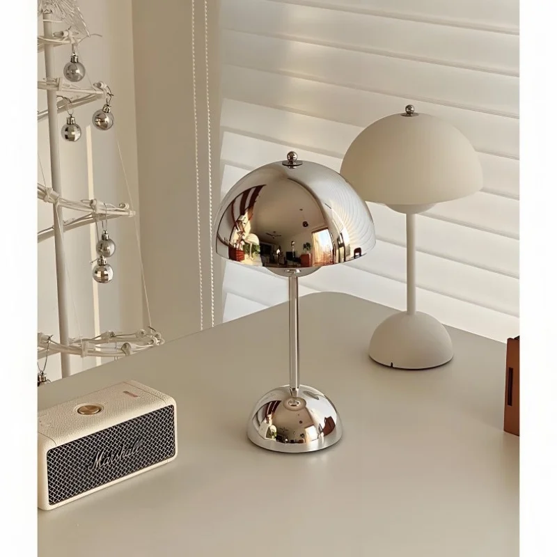 الدنماركية زهرة مصباح التخييم جو غرفة نوم السرير ضوء الزخرفية USB شحن/بطارية اللمس التبديل هدية