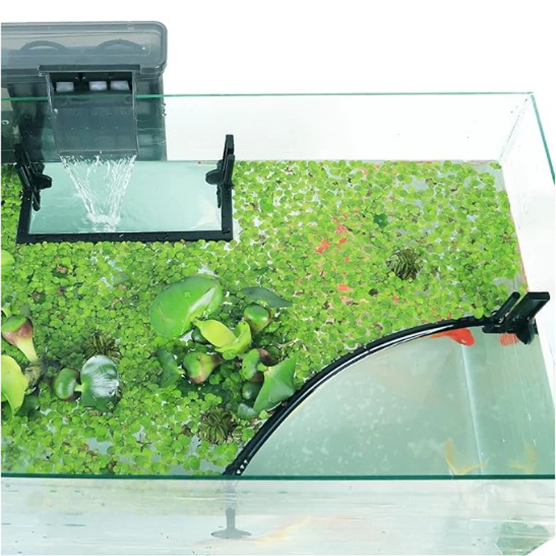 1set Floating Plant Fence Most Framed and Frameless Aquariums Separates Plants Automatically Adjusts Height with Water Level