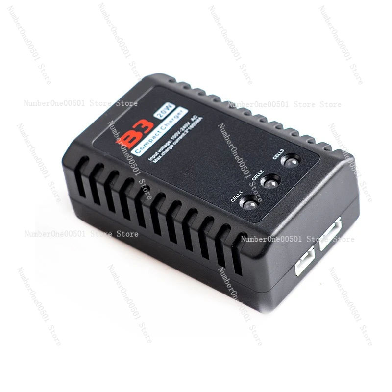 B3 20w model aircraft balance charger 2s 3s 7.4v 11.1v lithium battery fast charging universal