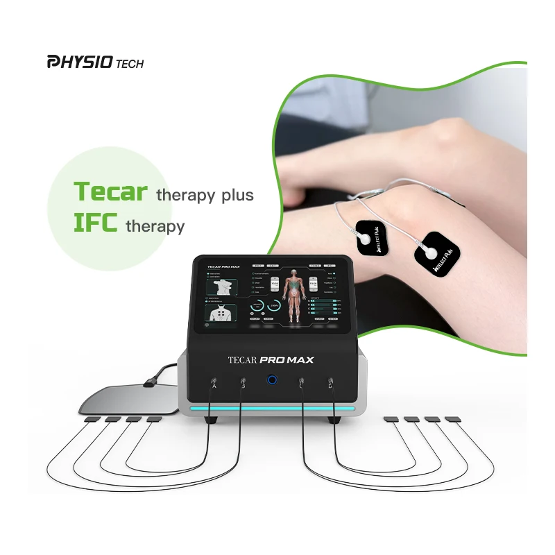 PHYSIOTECH Medical Physiotherapy Machine Professional Tecar Physical Therapy Machine Tecar Electrotherapy Machine Therapy Device