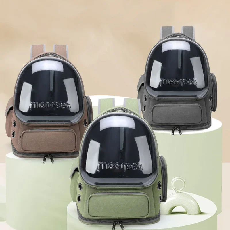 

Outdoor Transparent Pet Cat Carrier Bag Travel Backpack for Cats Small Dogs Breathable Cat Carrying Bag Pet Supplies
