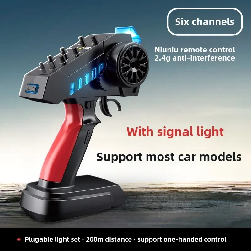 MN 시리즈 RC 자동차 보트 탱크 모델 DIY 업데이트 수리 액세서리에 대한 교체 2.4G 6CH 원격 컨트롤러 또는 수신기