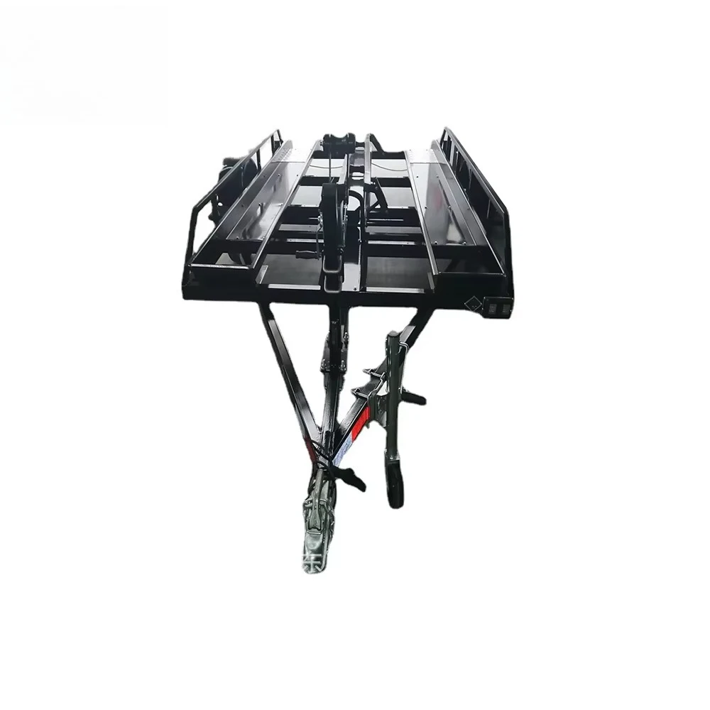 with Trailer Trailer Dolly Boat Folding Aluminum Boat Trailer