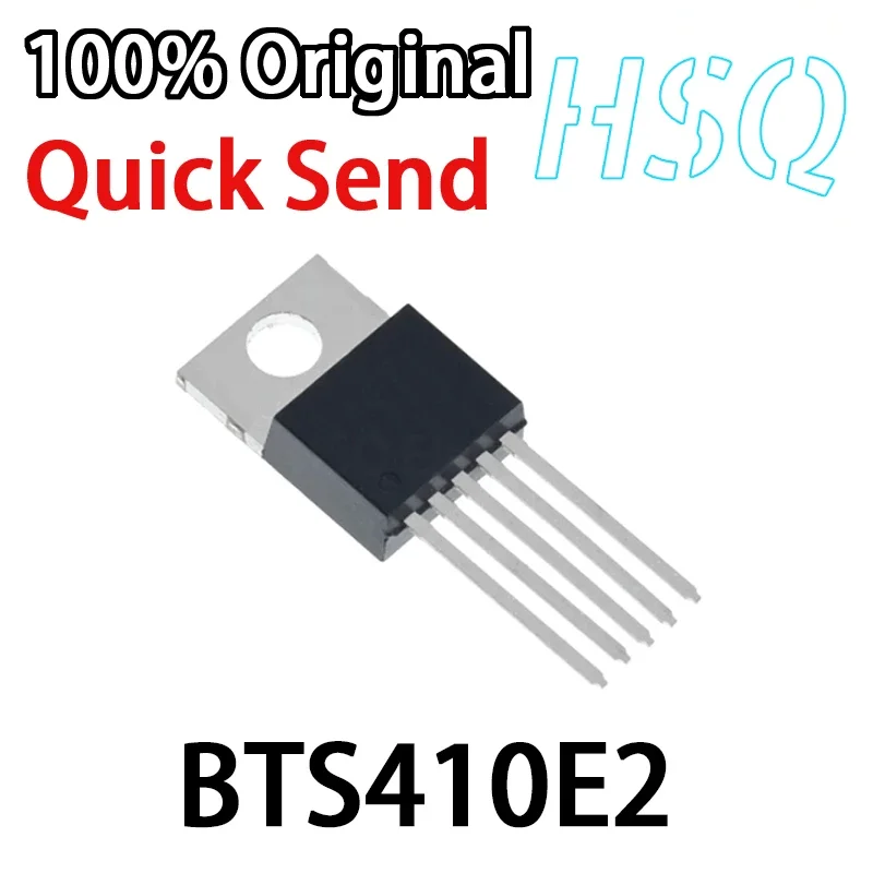 5PCS New Original BTS410E2 BTS410 Direct-plug TO220-5 Smart High-edge Power Switch Triode