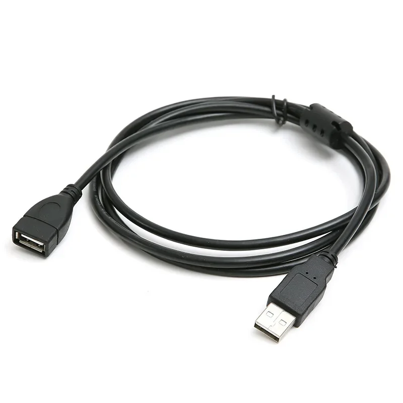 

1PCS USB 2.0 Cable Male To Female Data Sync USB 2.0 Extender Cord Extension Cable USB Extension Cable Super Speed 80/150cm