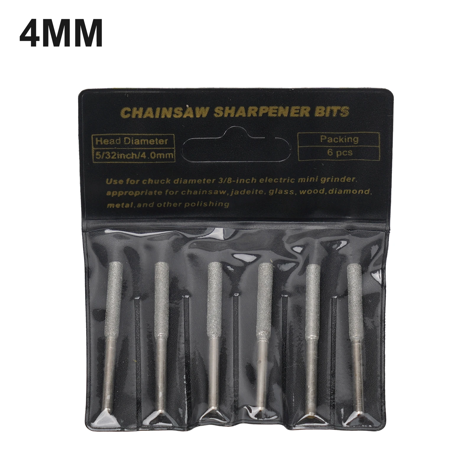 

Sharpening Head Chainsaw Sharpener 4.0mm/4.8mm/5.5mm For Sharpening Chain Saw For Wood Mold Steel Polishing Abrasive Tools