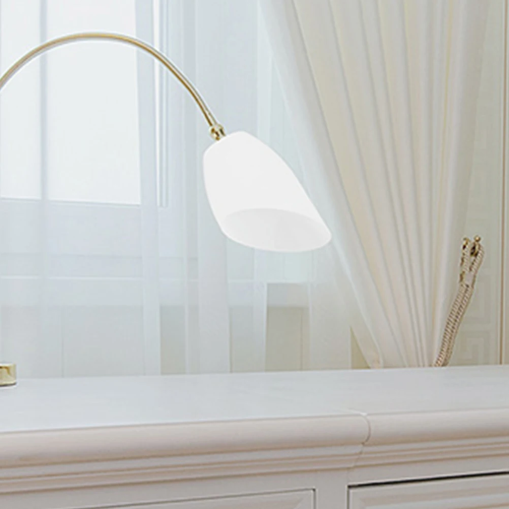 

3pcs Horsehoof Lamp Shade Plastic Table Desk Floor Light Cover Dustproof Replacement Lampshade For Living Room Bedroom